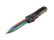 Нож автоматический выкидной Microtech Scarab Dagger Plain (A312)